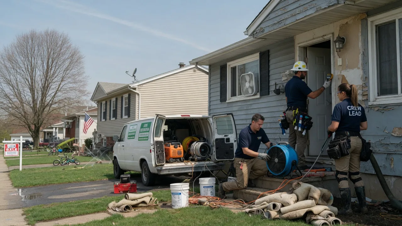 Flood Cleanup in Warr Acres, OK near me