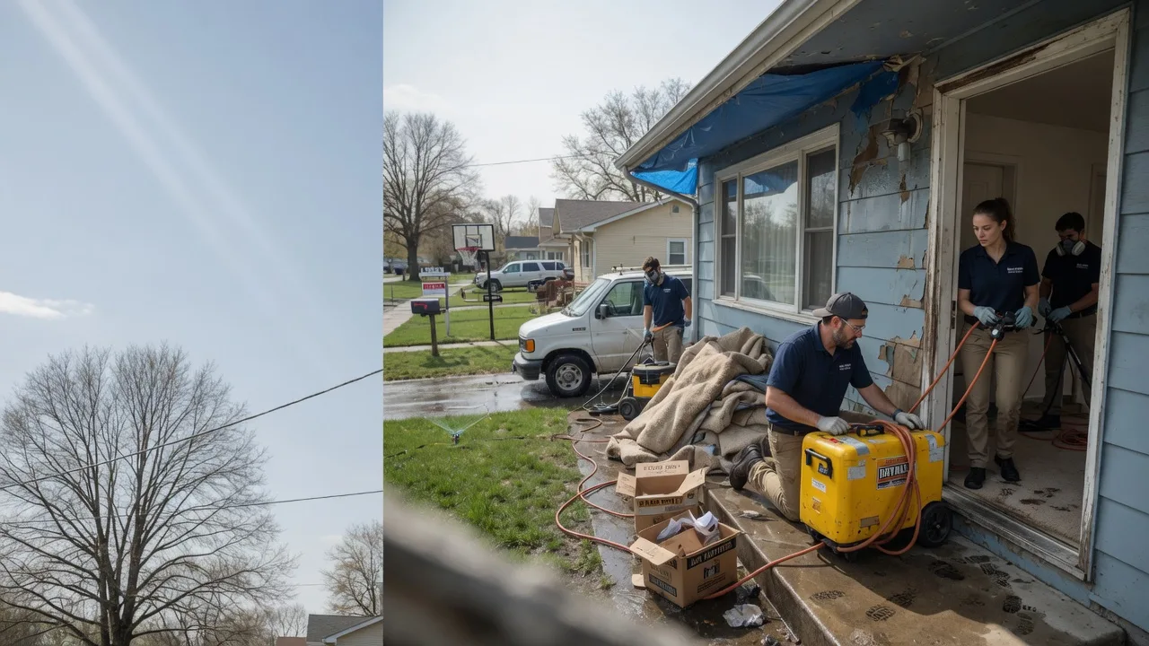 Basement Flood Cleanup in Warr Acres, OK near me